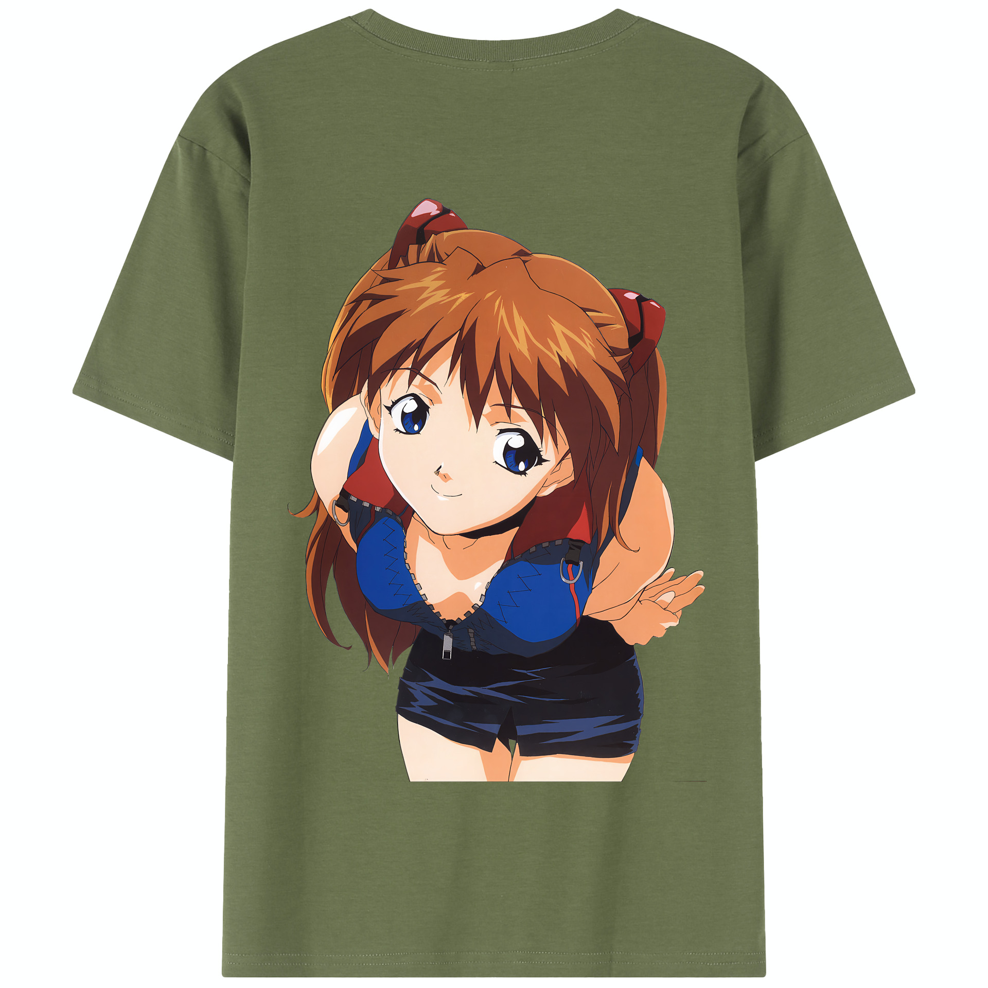 （画像用） EVA 新世紀エヴァンゲリオン 綿100％半袖Tシャツ（背面プリント）